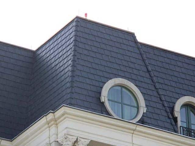 DaVinci bellaforte slate roof in slate black