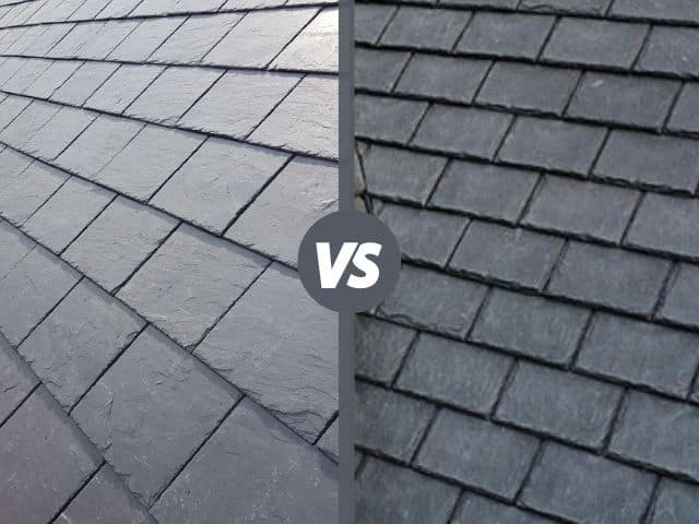 Slate Roof Tiles and Synthetic Slate Roof Tiles comparison